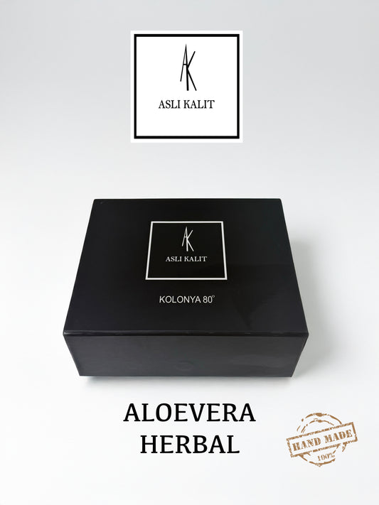 ASLI KALIT Hediyelik Kolonya AloeVera Herbal 100ml