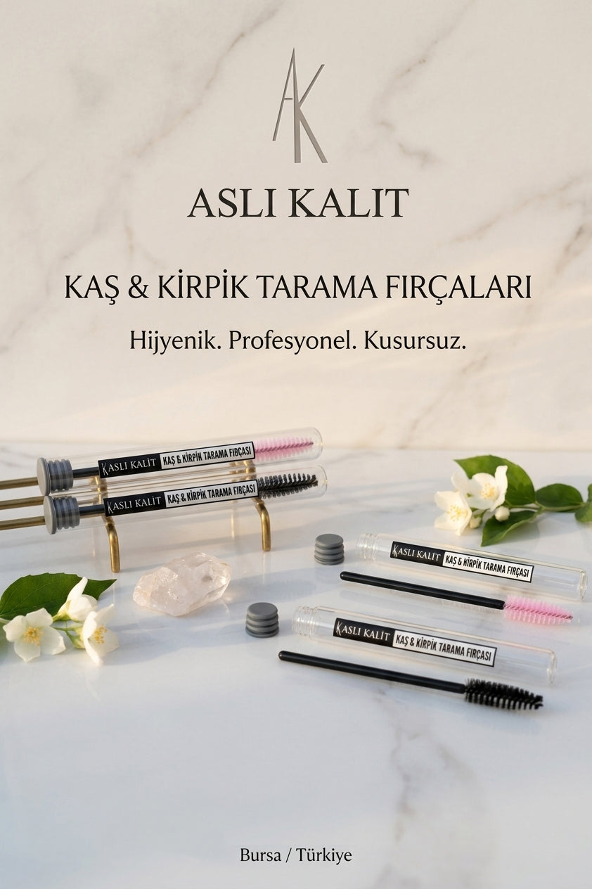 ASLI KALIT Kaş Kirpik Tarama Fırçası