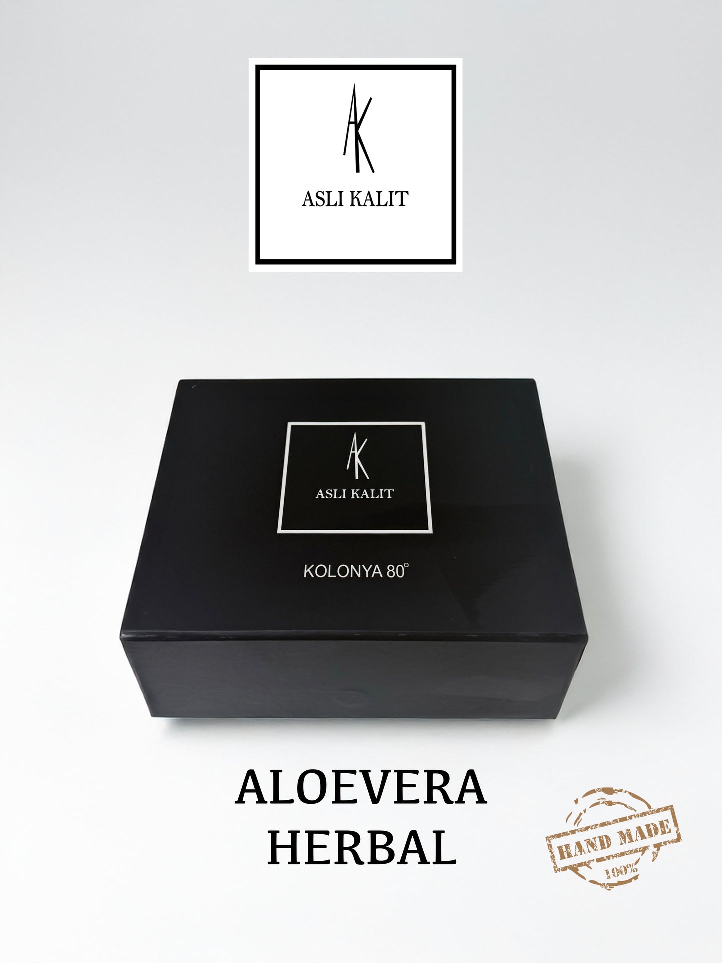 ASLI KALIT Hediyelik Kolonya AloeVera Herbal 100ml