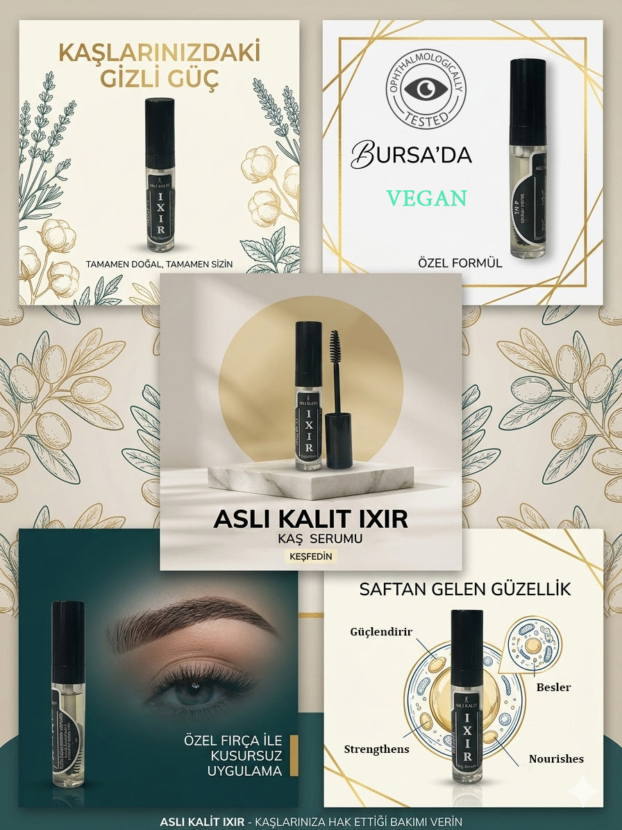 ASLI KALIT ixir Kaş Serumu 4 ml
